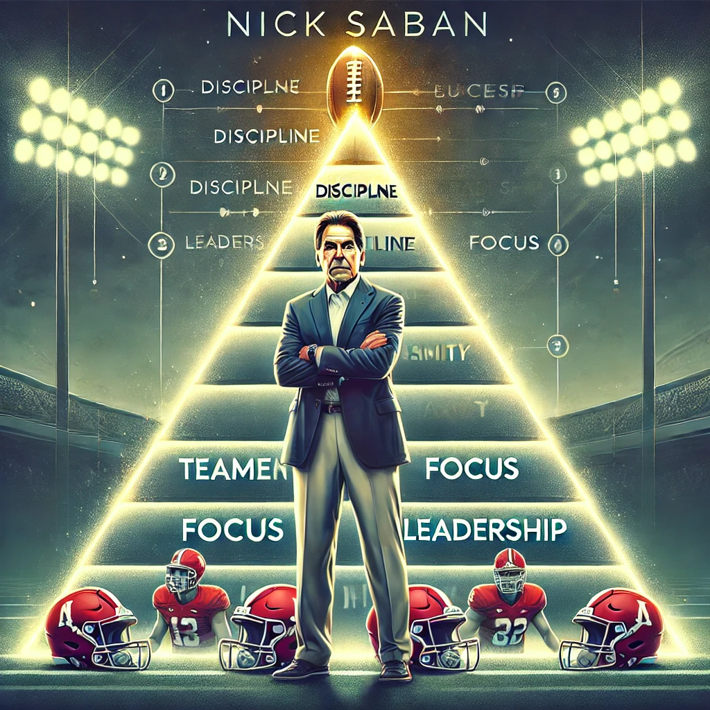 nick saban pyramid of success