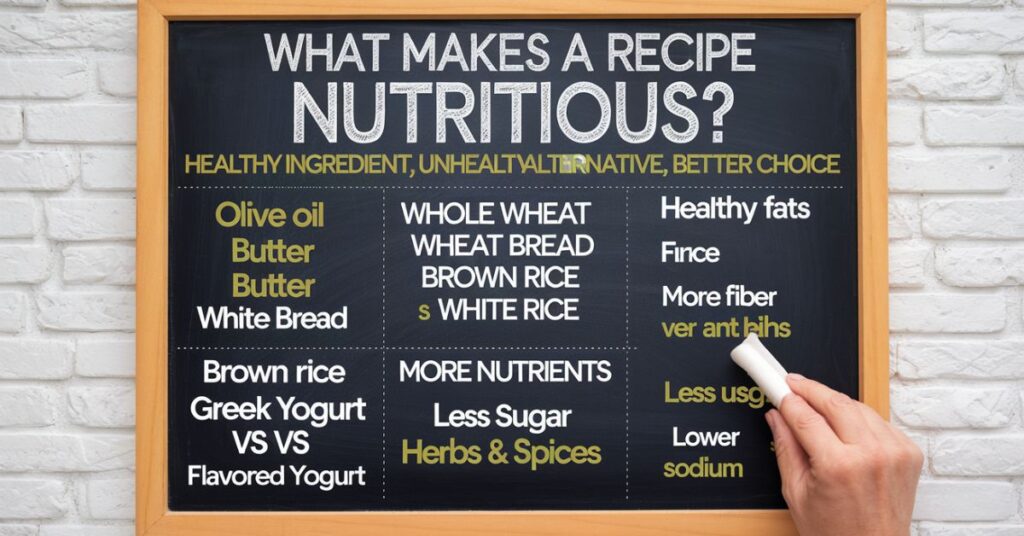 What Makes A Recipe Nutritious