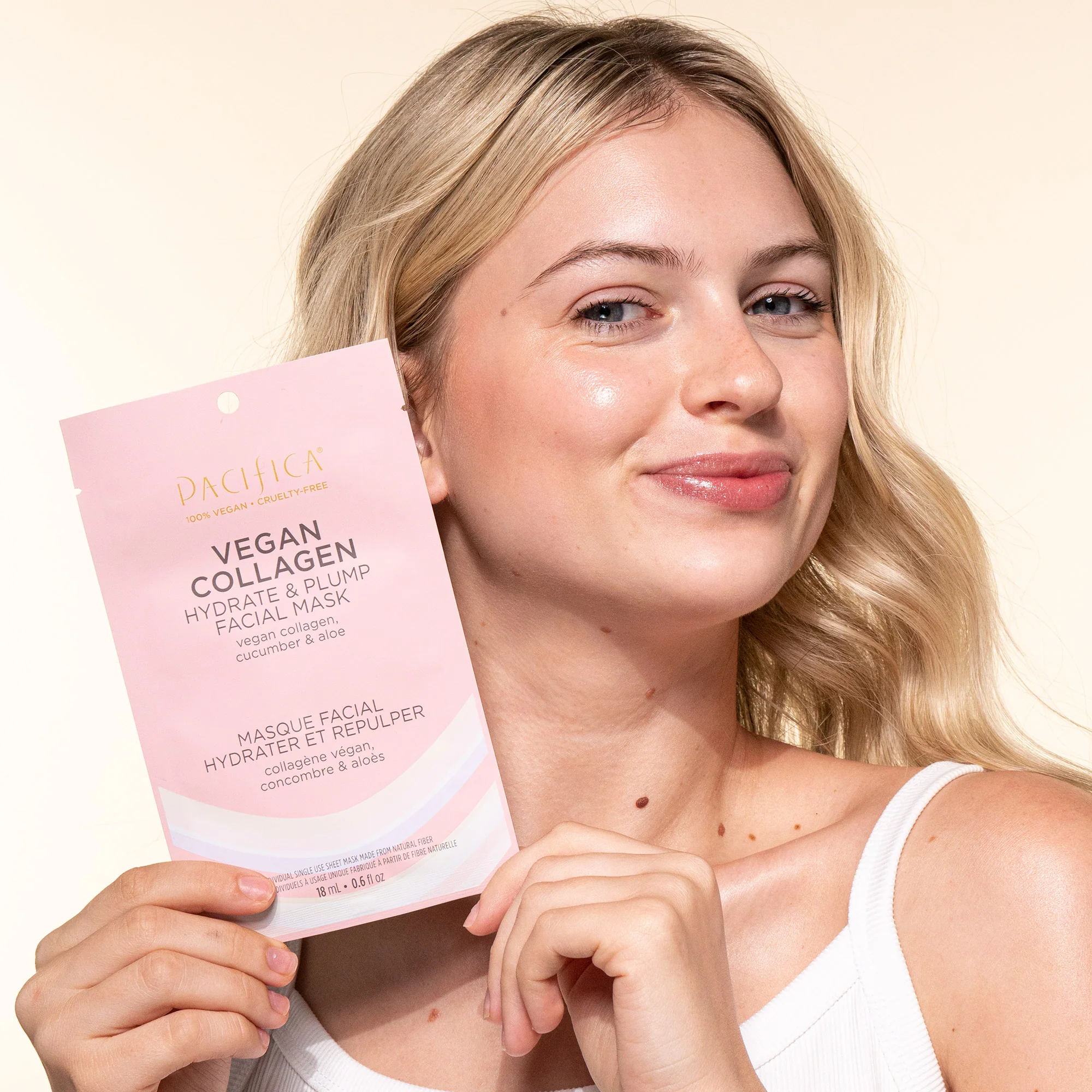 Vegan collagen-boosting face masks for mature skin
