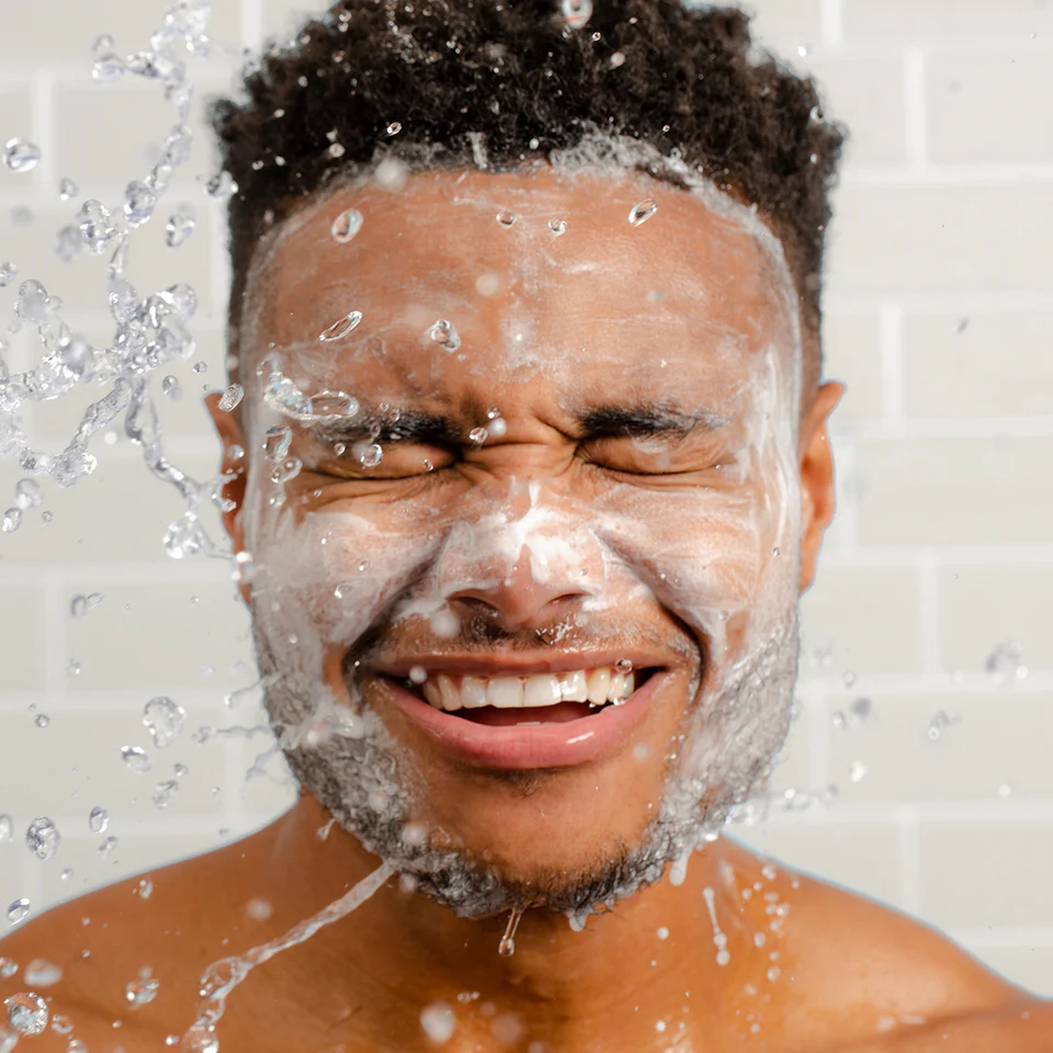 Skincare routine for men with dry skin