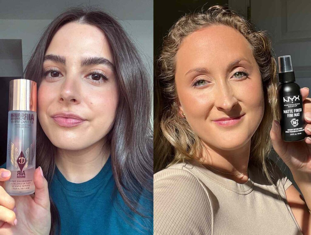 Setting sprays that actually keep makeup all day