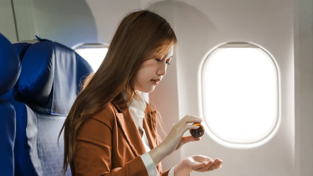 skincare tips for travelers on long flights