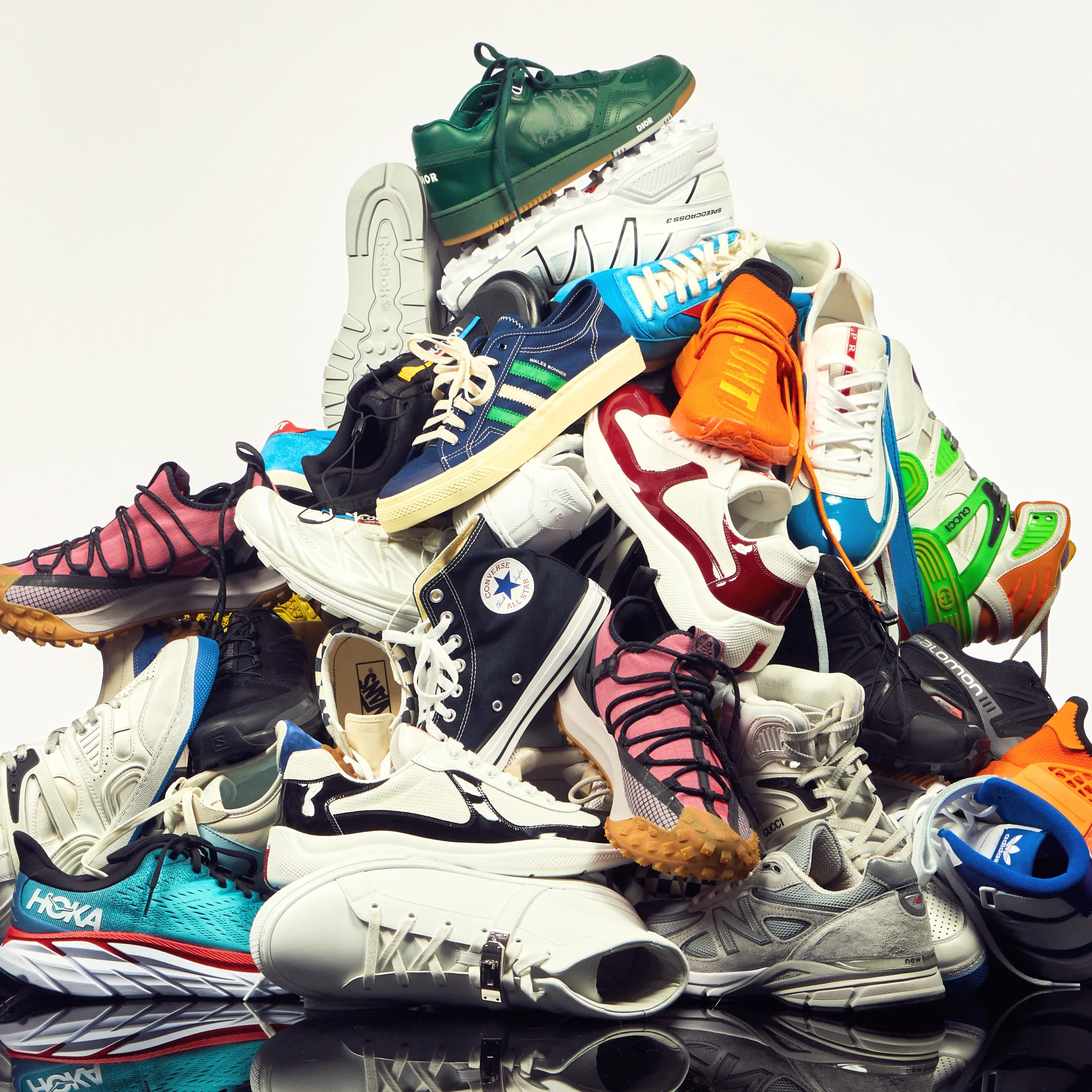 Secondhand sneaker drops