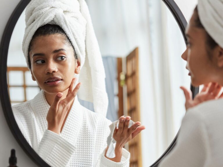 Step-by-step nighttime skincare routine