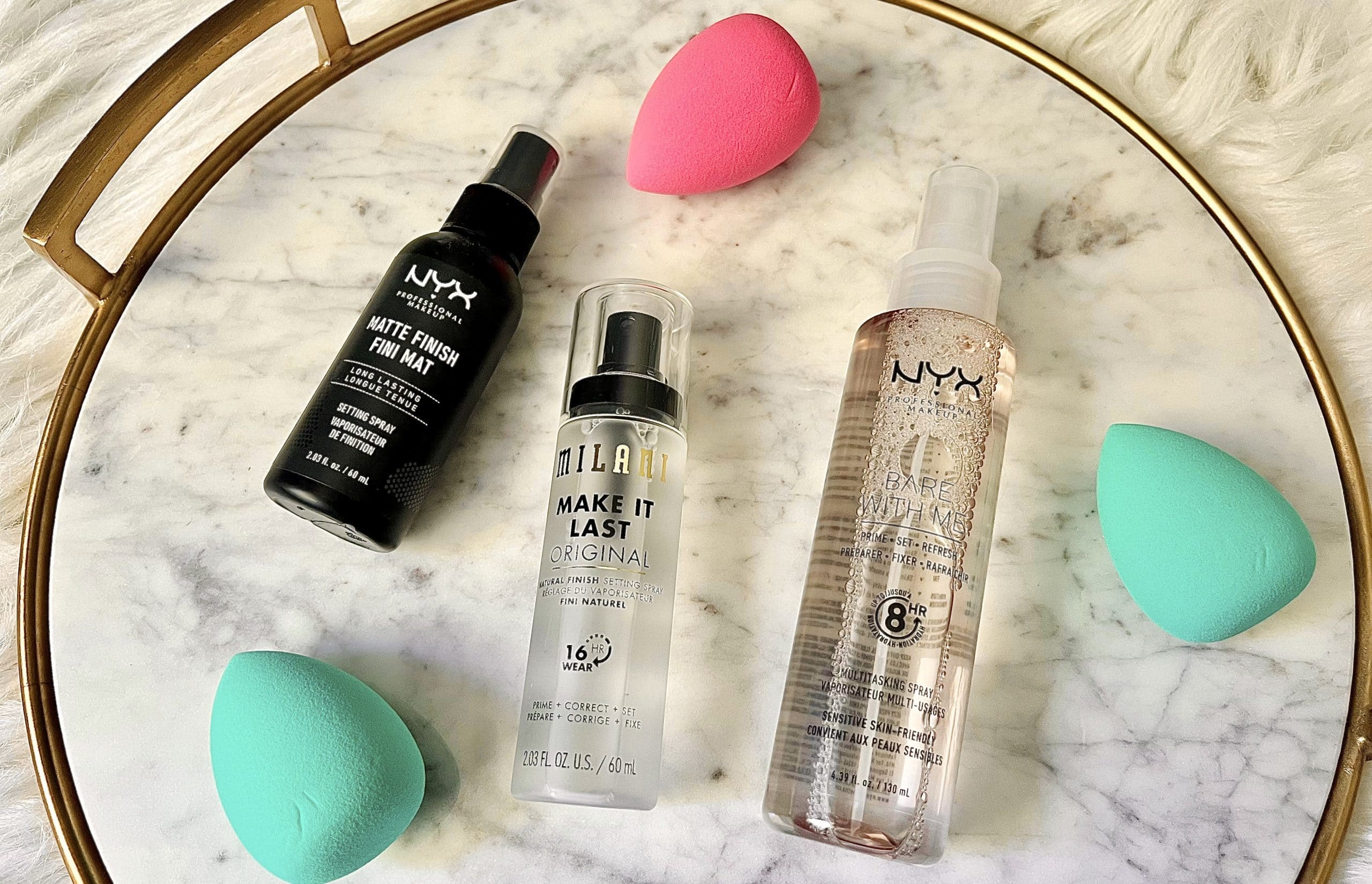 best makeup setting sprays for long wear