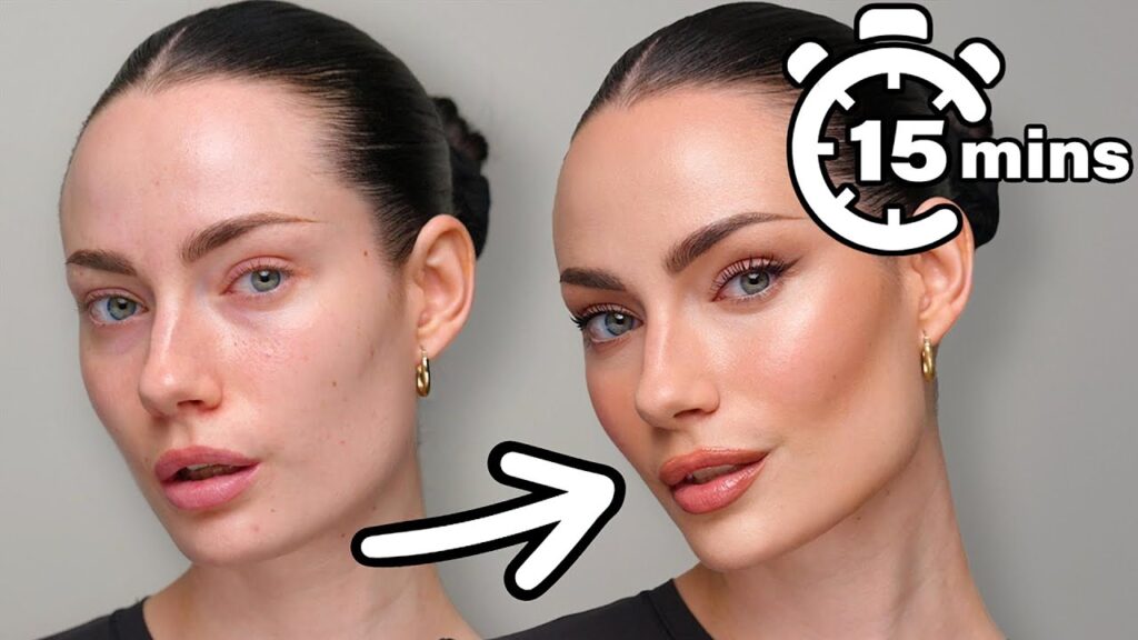 easy everyday makeup look for work