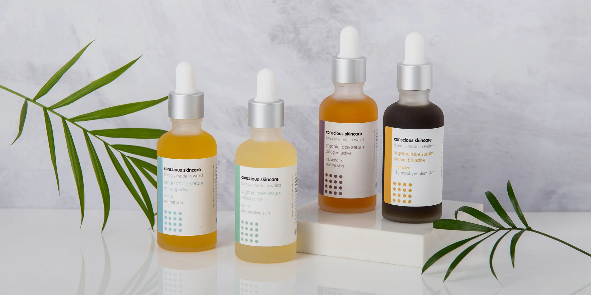 Organic face serums for acne-prone skin