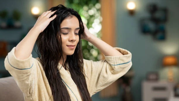 Nighttime hair care routine for strong hair