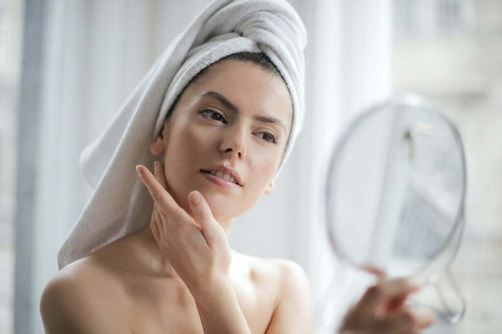 skincare routine for women over 40