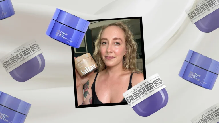 Moisturizing body butter for rough skin