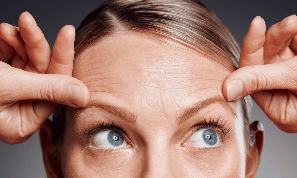 How to prevent premature wrinkles on forehead