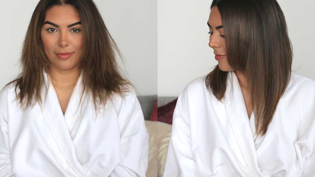 how to get silky smooth hair without heat styling