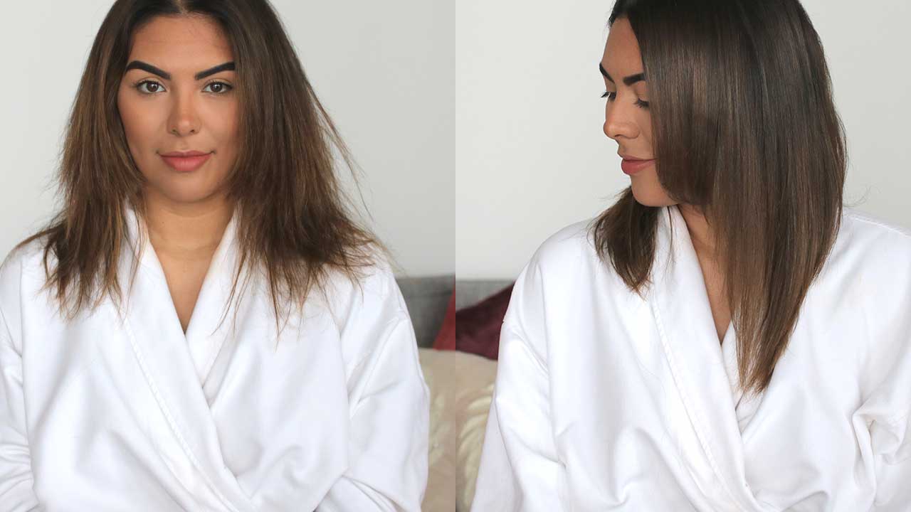 how to get silky smooth hair without heat styling