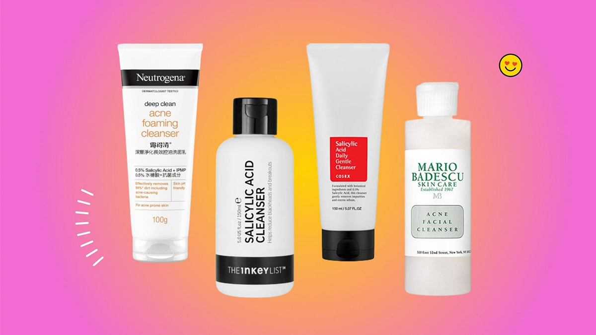 Best facial cleansers for acne-prone skin