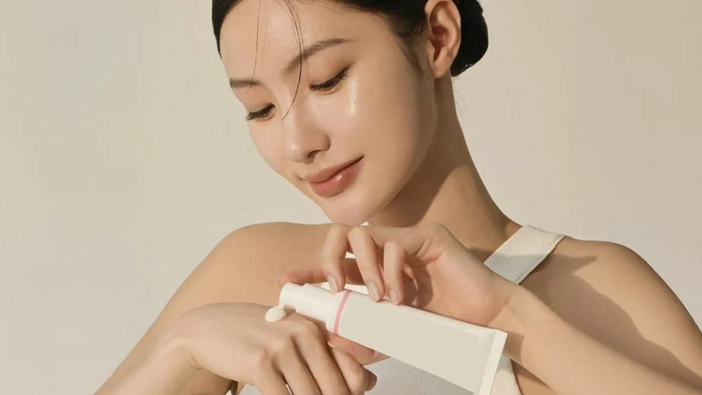 beginner friendly Korean glass skin routine at home