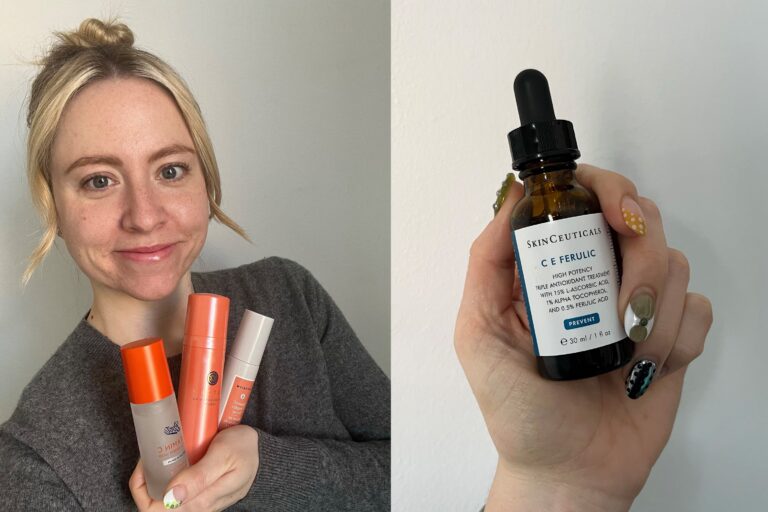 best vitamin C serum for dark spots on sensitive skin