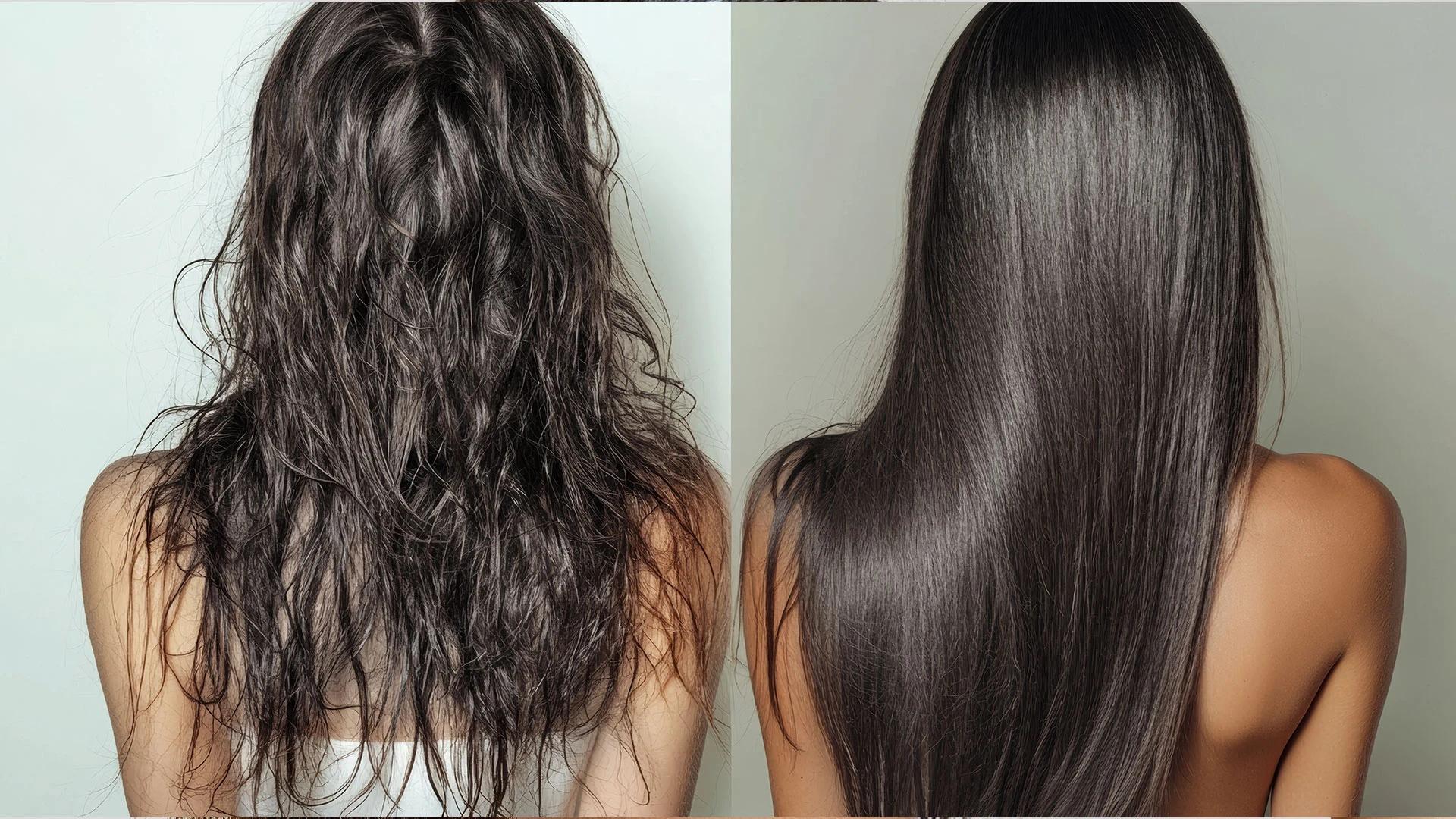 how to get silky smooth hair without heat styling