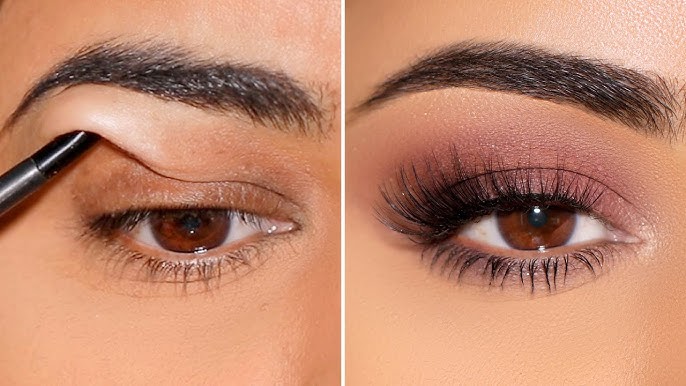 makeup techniques that make hooded eyes appear larger naturally