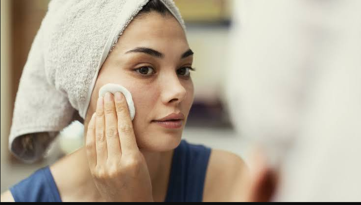 Simple nighttime skincare routine for glowing skin