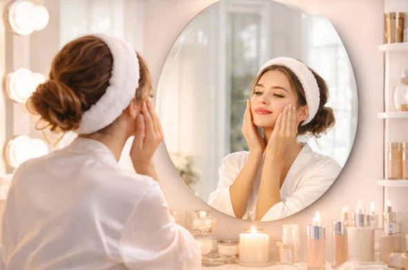 Beauty routine before special events and parties